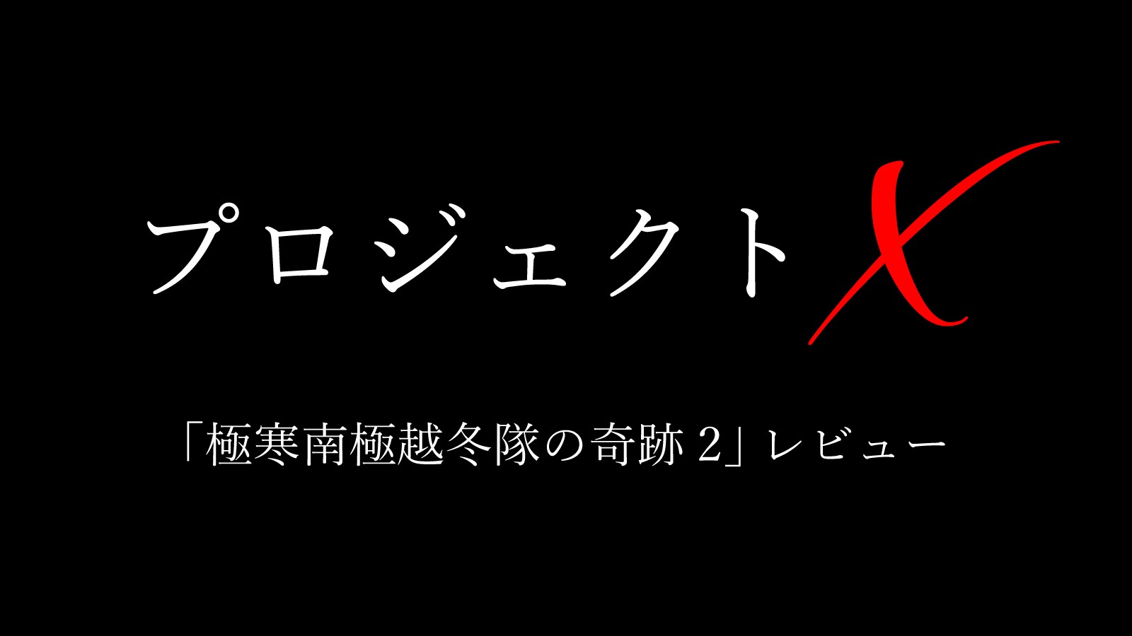 プロジェクトX 感動回「極寒南極越冬隊の奇跡2~南極観測･11人の男たち」の感想レビュー